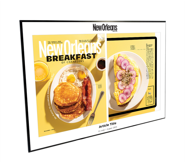 New Orleans Magazine - Covers & Articles - Plaques