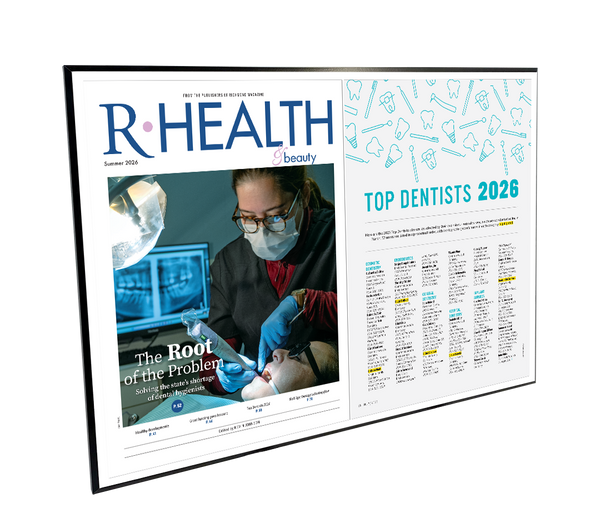 Richmond Magazine "Top Dentists" Cover / Article Plaque - 18" x 12"