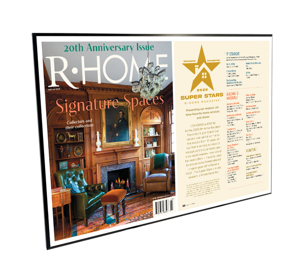 Richmond Magazine "Superstar Awards" Cover / Article Plaque - 18" x 12"