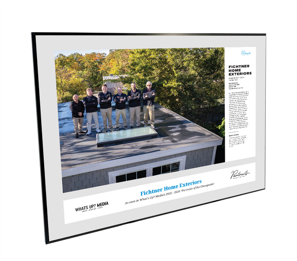 What's Up? Magazine "Portraits" Award Plaque