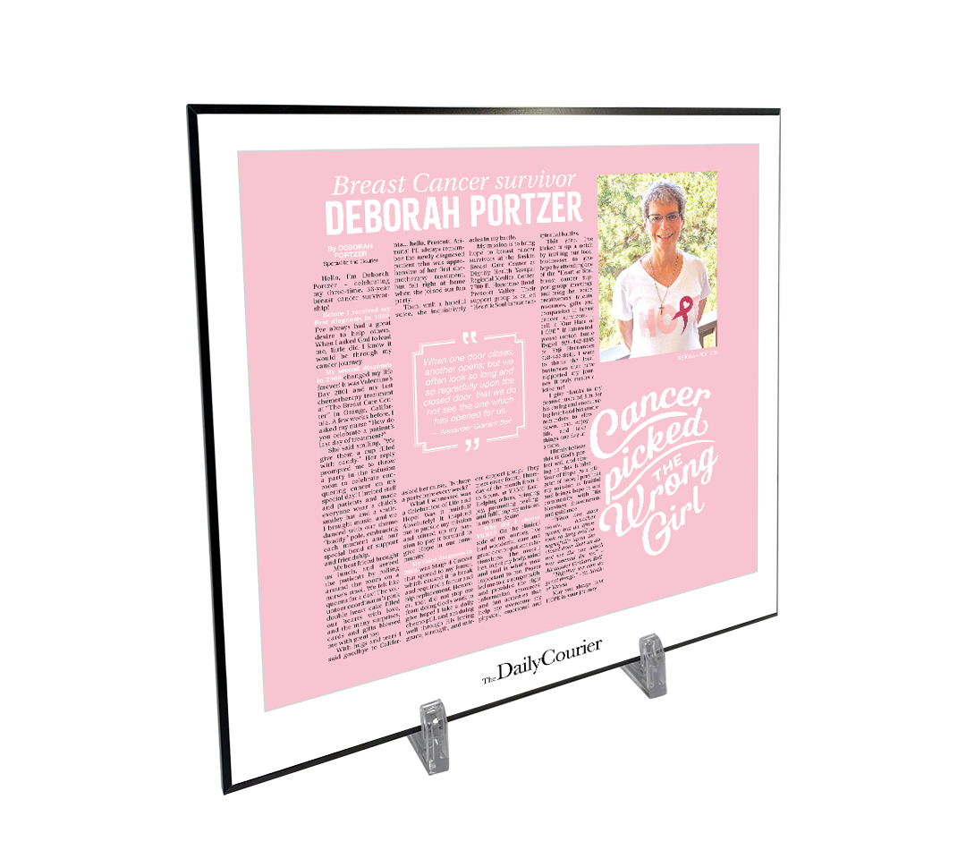 The Daily Courier Article - Modern Hardi-plaque