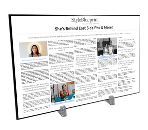 StyleBlueprint Article Plaques (includes all layout design work)