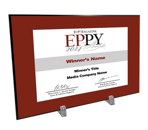 Editor and Publisher Award | Modern Hardi-plaque