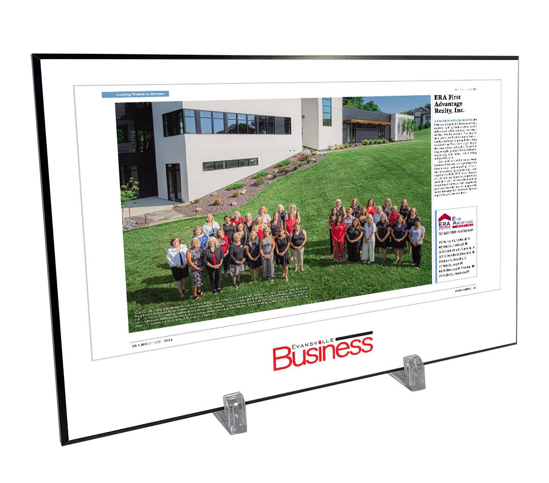 Evansville Business - Leading Women in Business - Plaques