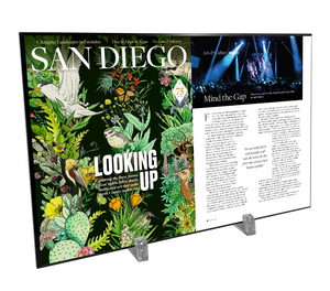 San Diego Magazine "Best of North County" Article Spread Plaque