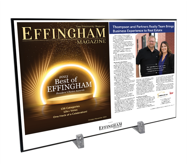Effingham Magazine: Articles, Covers, & Advertisements - Hardiplaques
