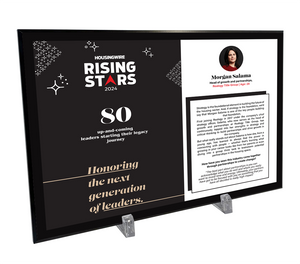 HousingWire Editorial Award Programs Profile Spread Plaques