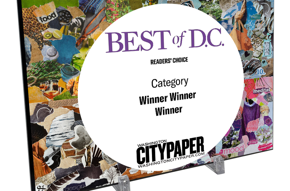 "Best of D.C.™" Award Plaques