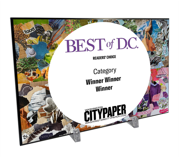 "Best of D.C.™" Award Plaques