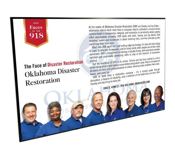 TulsaPeople - Faces of the 918 - Plaques