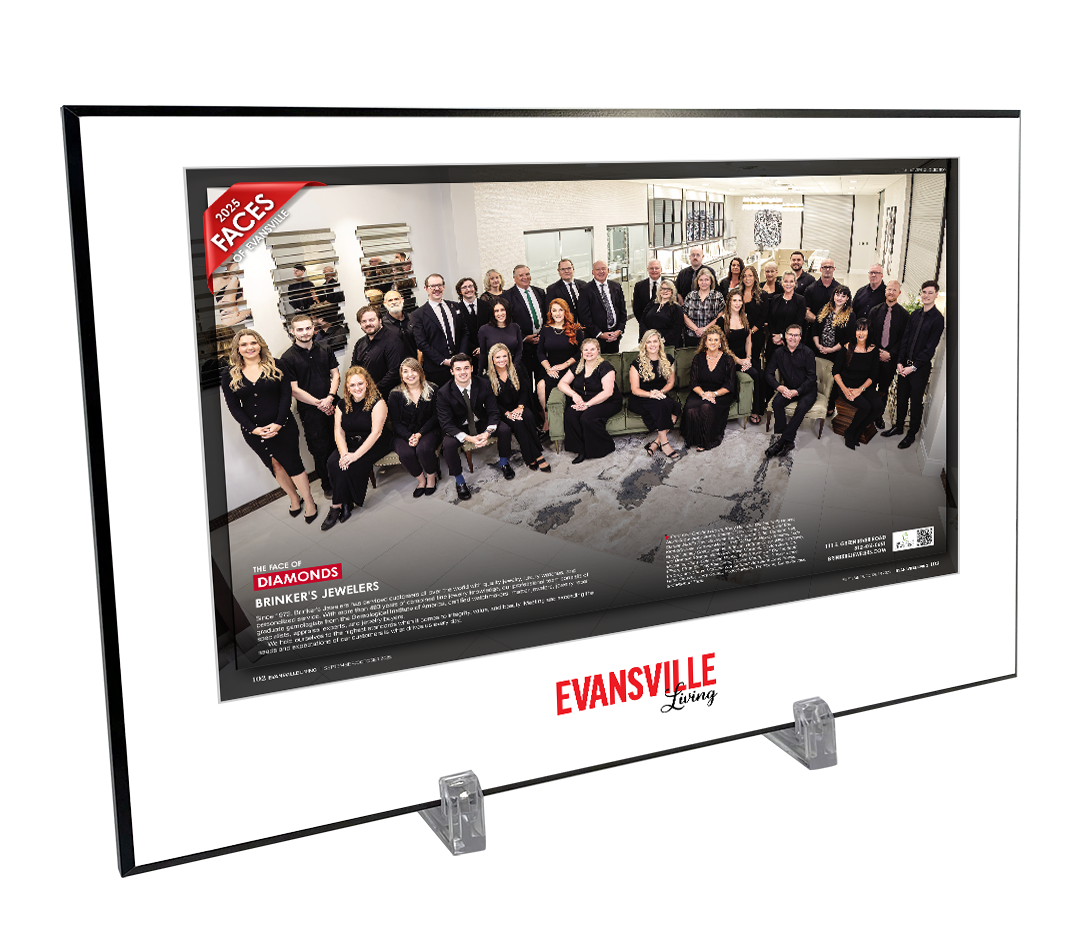 Evansville Living - Faces of Evansville - Plaques