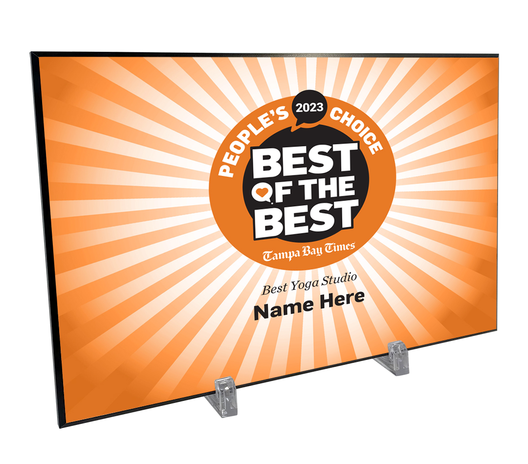 Best Of Tampa Bay Times - Modern Hardi-plaque