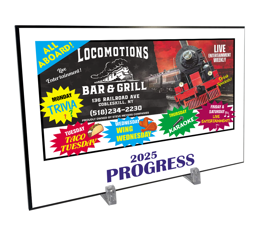Progress Advertisers - Plaques