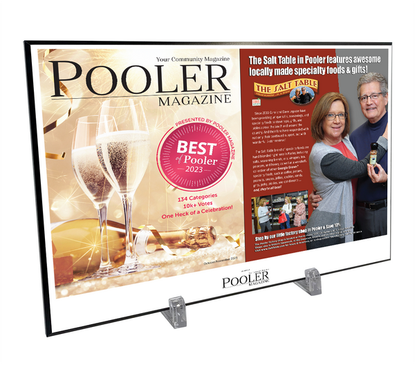 Pooler Magazine: Articles, Covers, & Advertisements - Hardiplaques