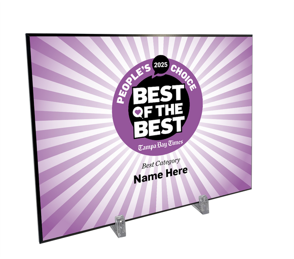 Best Of Tampa Bay Times - Modern Hardi-plaque