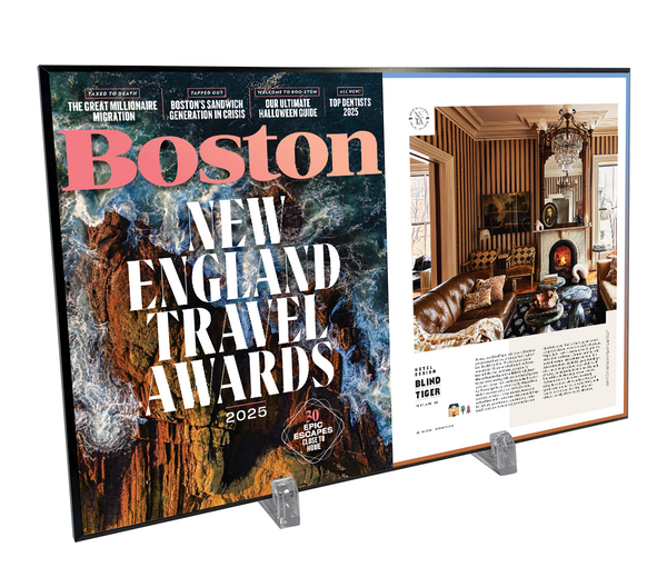 "New England Travel Awards" Article Award - Plaques