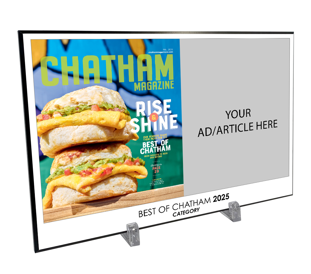 Triangle Media - Best of Chatham Articles - Plaques
