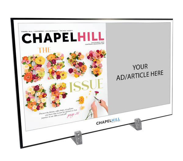 Triangle Media - Chapel Hill Magazine Articles - Plaques