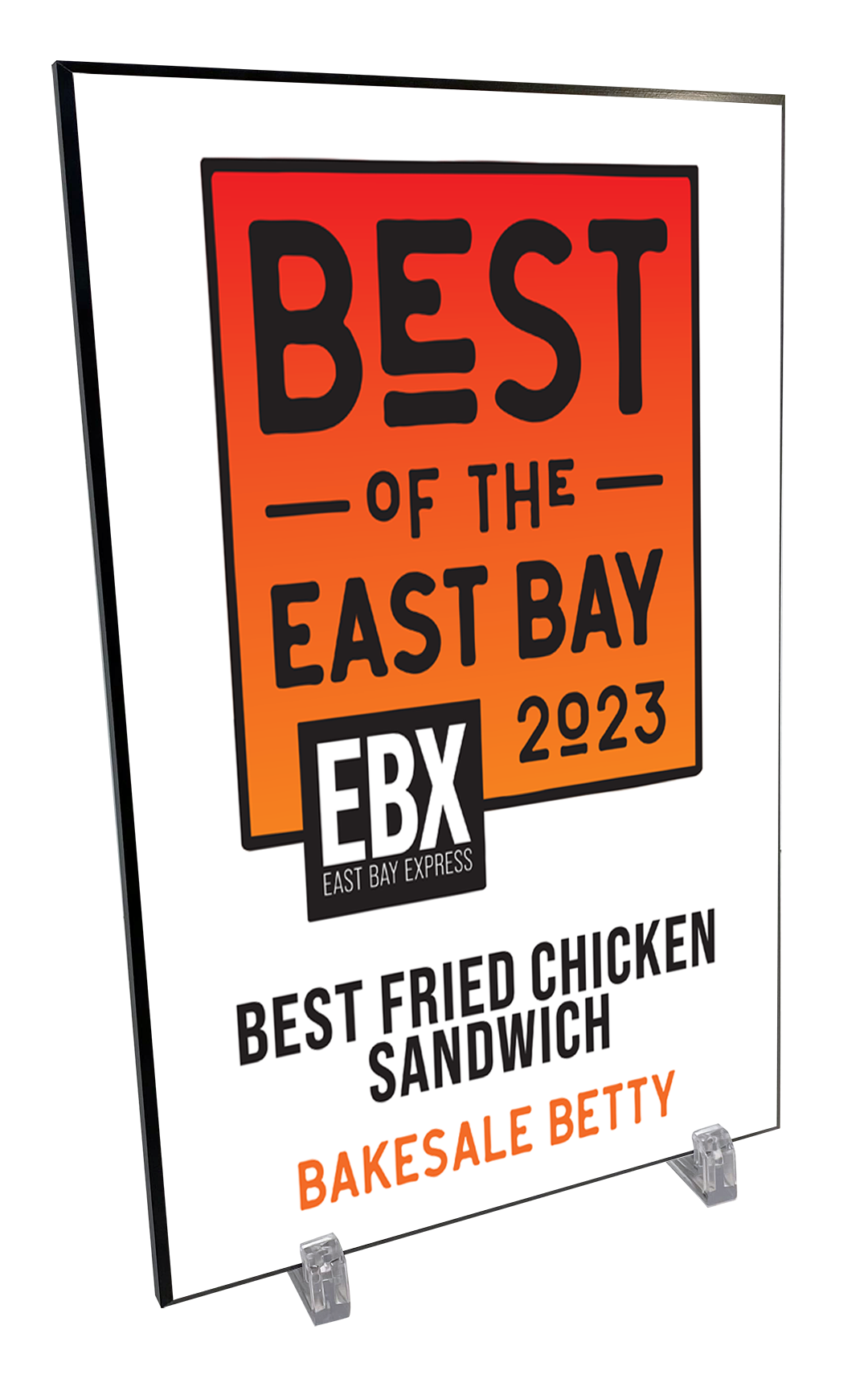 “Best of the East Bay” Cover Award Plaques