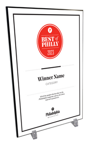 Philadelphia magazine Best of Philly Plaques