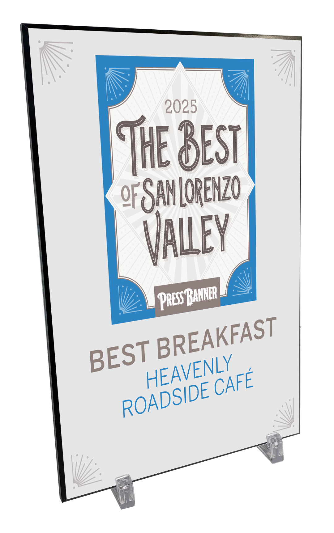 “Best of San Lorenzo Valley” Cover Award Plaques