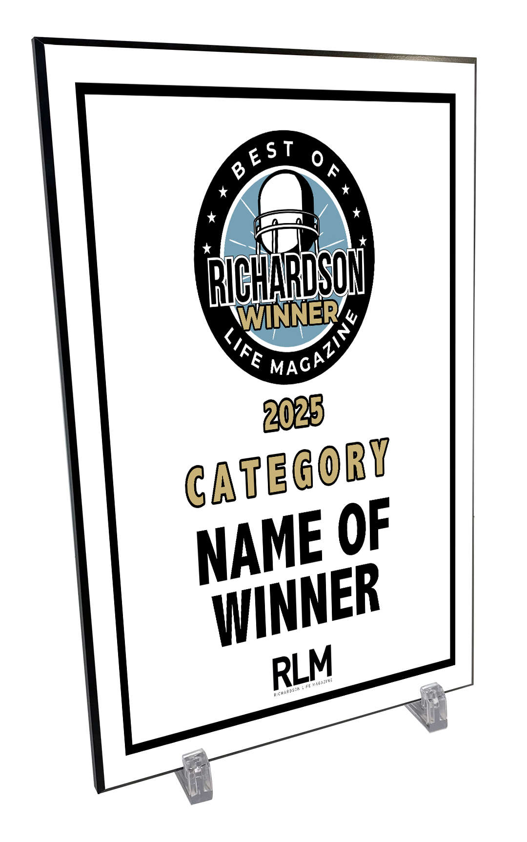 RLM - Best of Richardson Life Magazine - Wooden Plaques