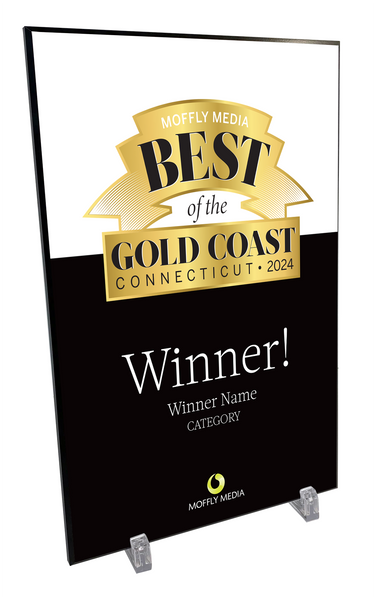 Moffly Media "Best of the Gold Coast" Award Plaque