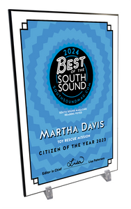 Best of South Sound Magazine Award - Plaque