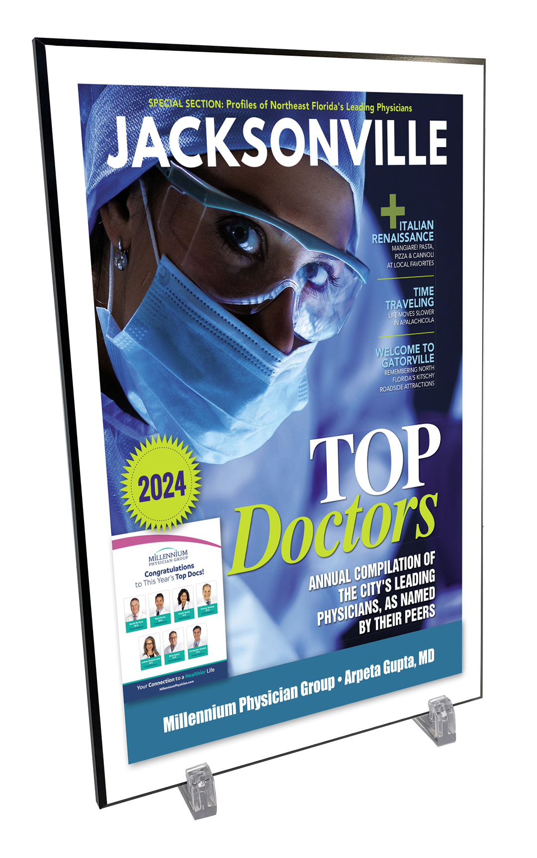 Jacksonville Magazine - Top Doctors - Plaques