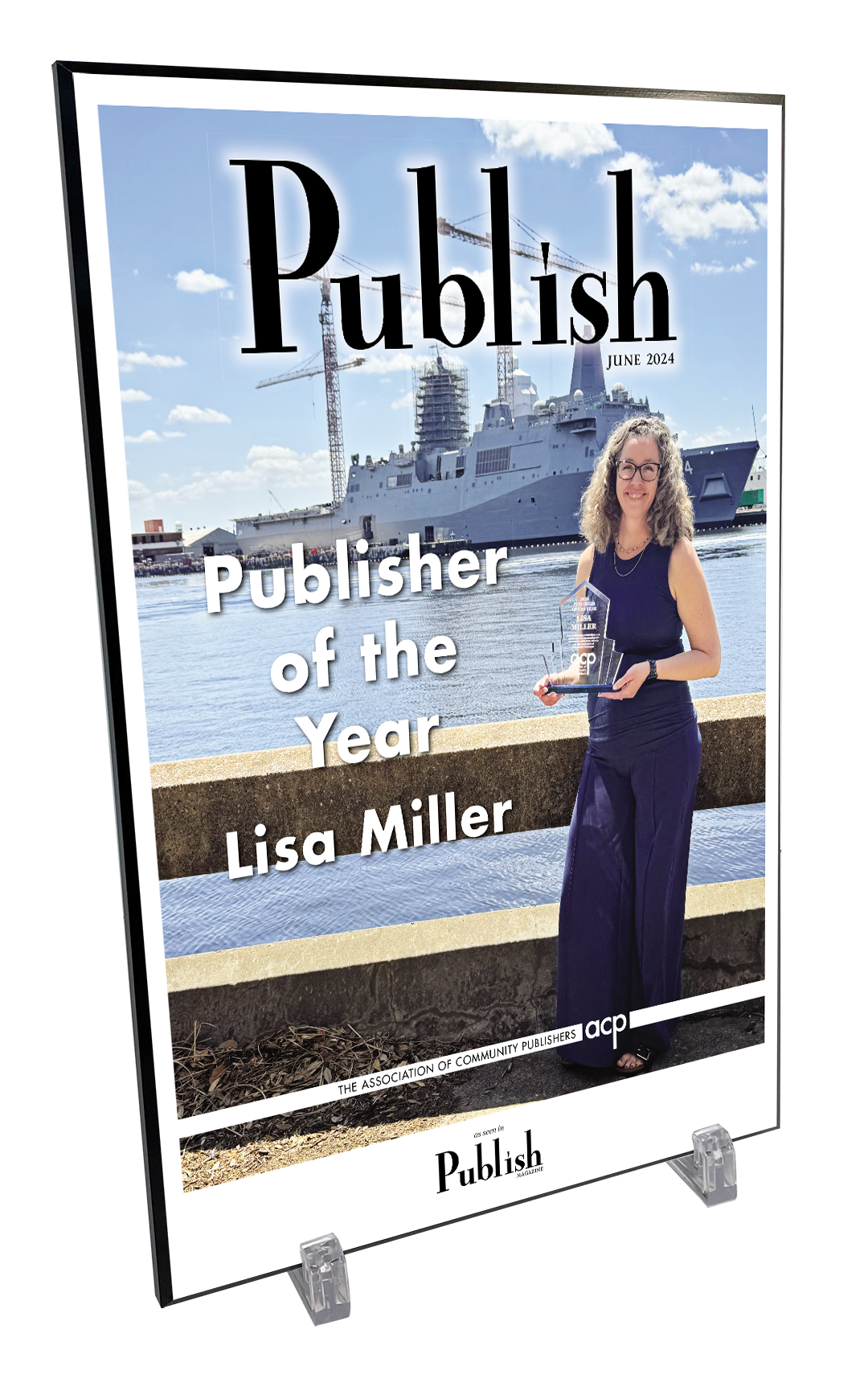 Publish Magazine: Articles, Covers, & Advertisements - Hardiplaques
