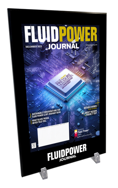Fluid Power Journal Article & Cover Plaques