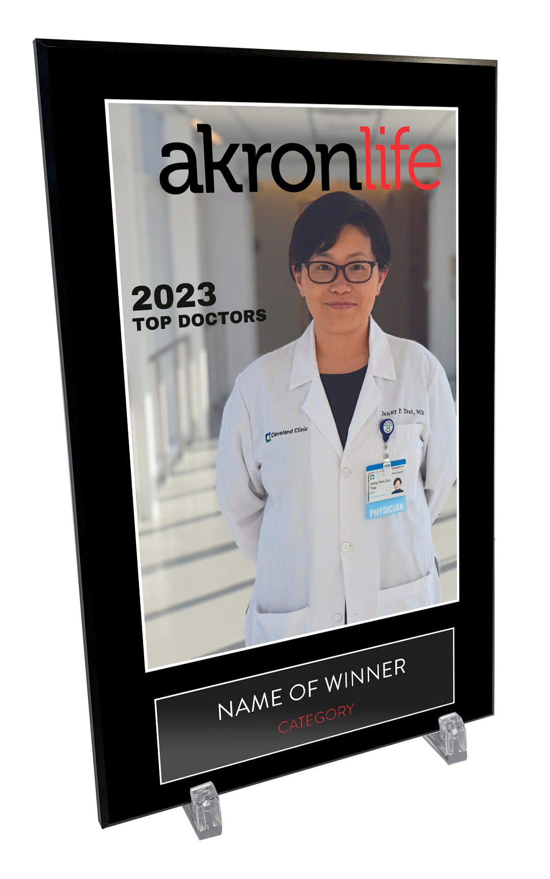 Akron Life Top Doctors Plaques