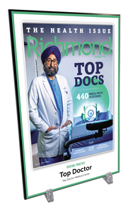 Richmond Magazine "Top Docs" Cover Award Plaque