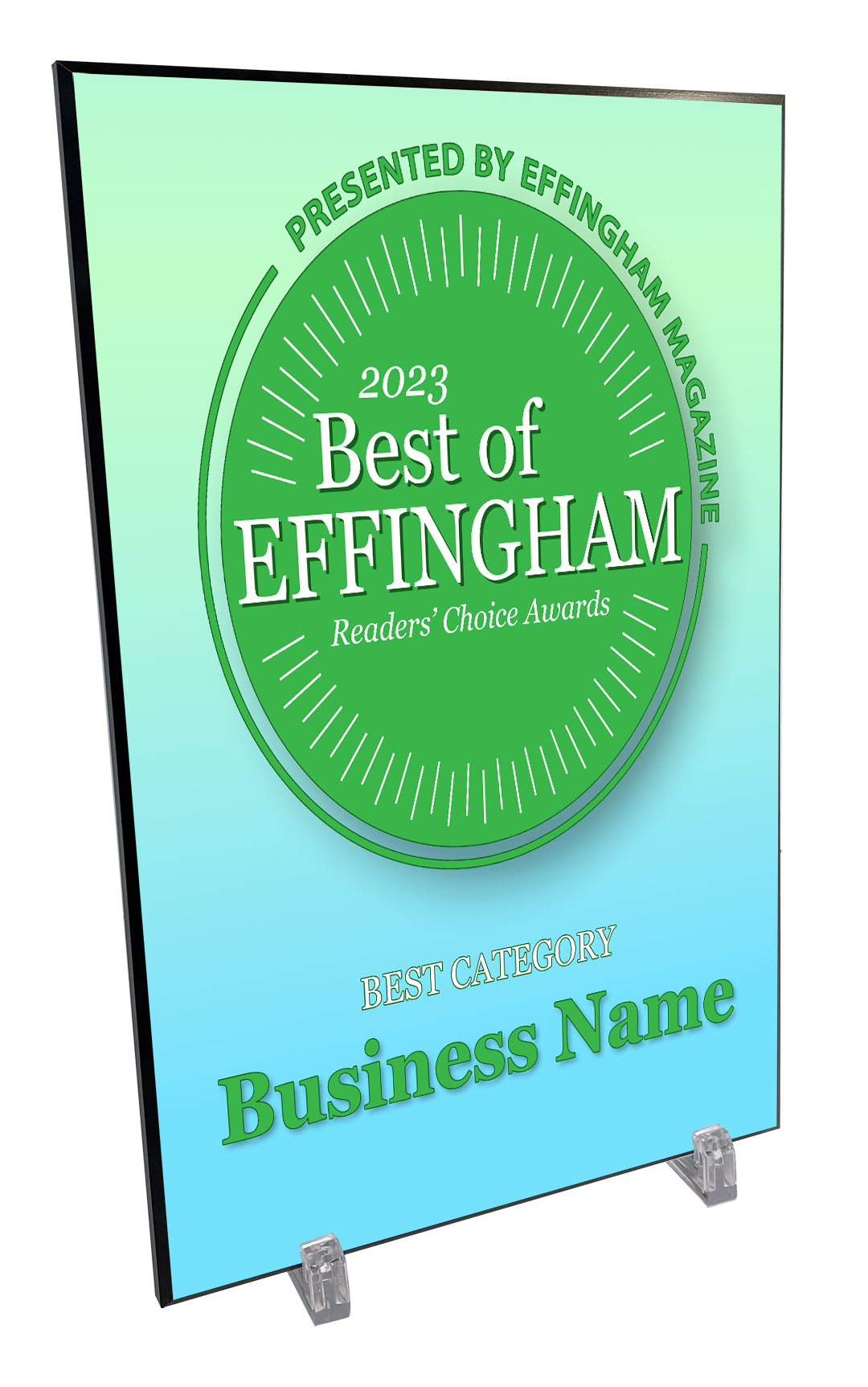 Best of Effingham - Modern Hardiplaque