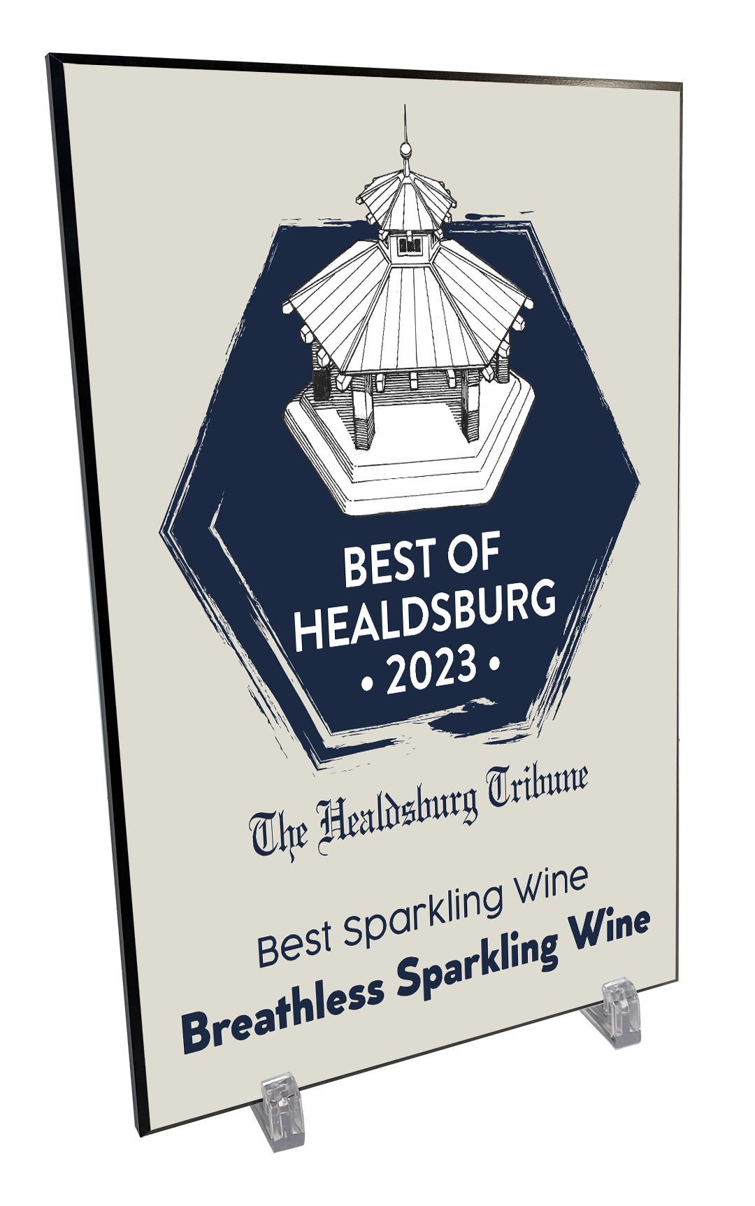 "Best of Healdsburg"  Award Plaques