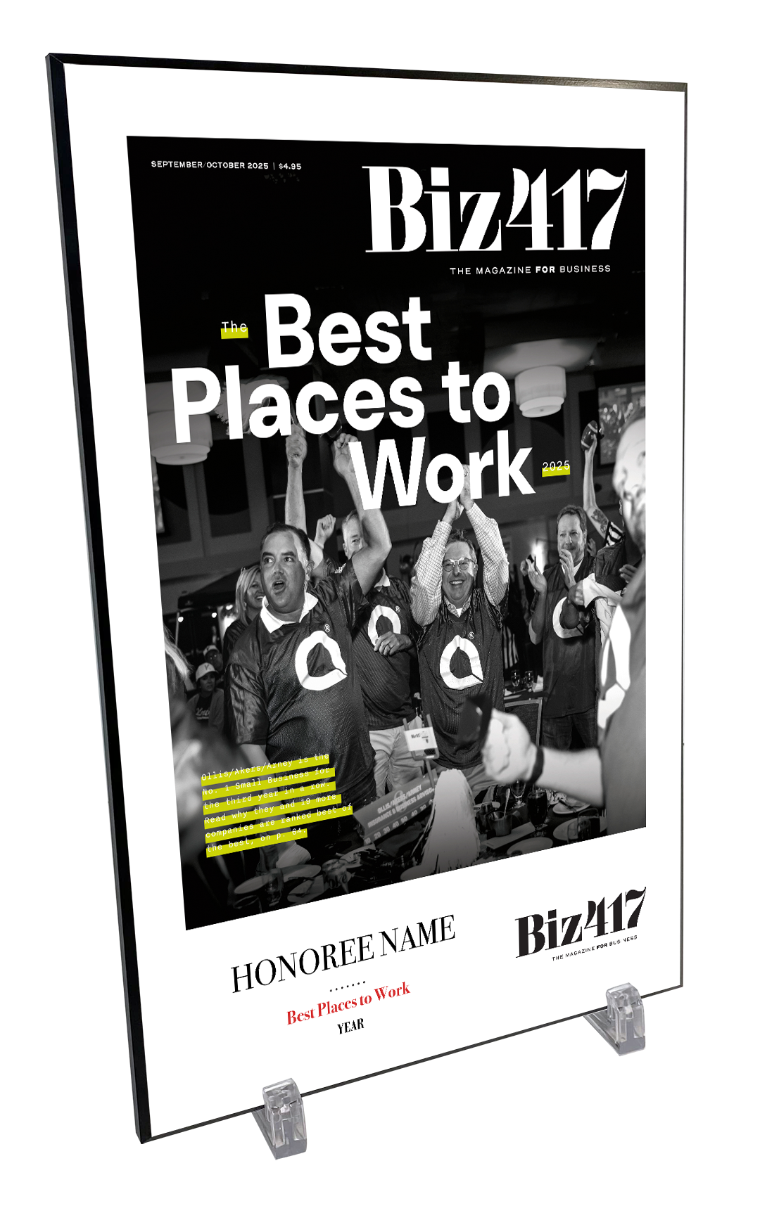 Biz 417 Single-page Article Melamine Plaques