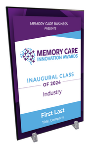 Aging Media Network Memory Care Innovation Awards - Modern Hardi-plaque