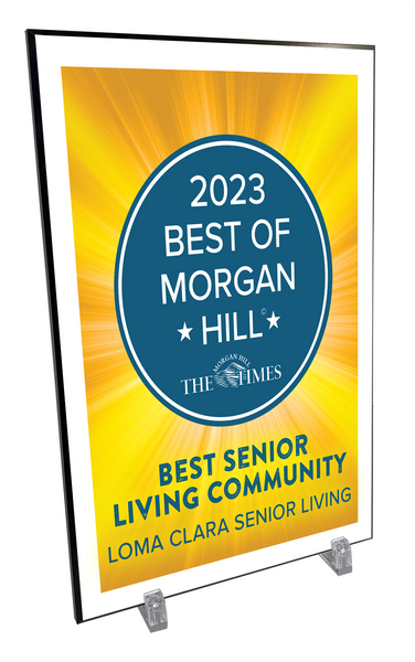 “Best of Morgan Hill” Award Plaque