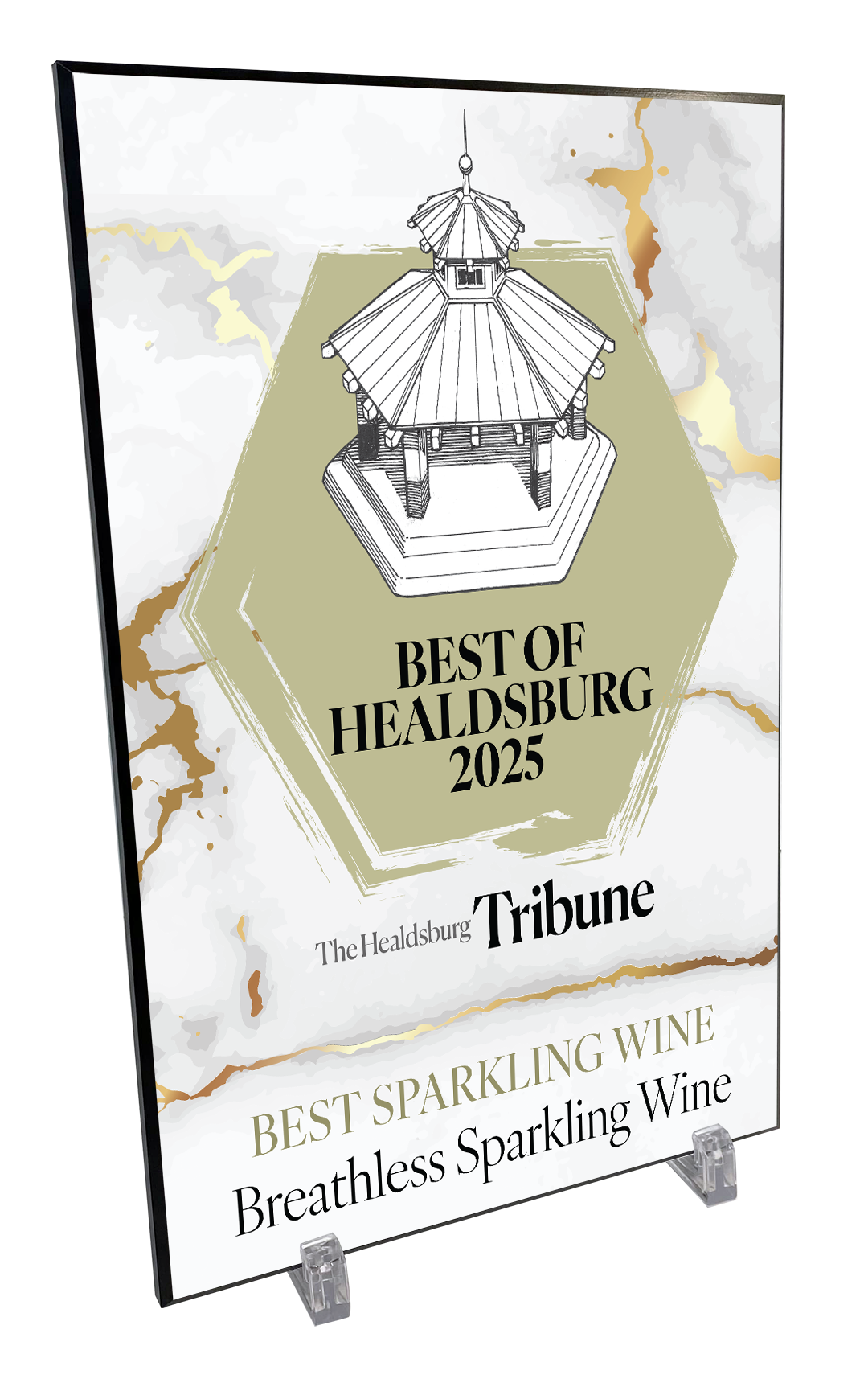 "Best of Healdsburg"  Award Plaques