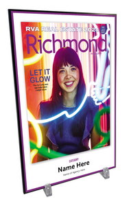 Richmond Magazine "Referred Real Estate Agents" Cover Award Plaque