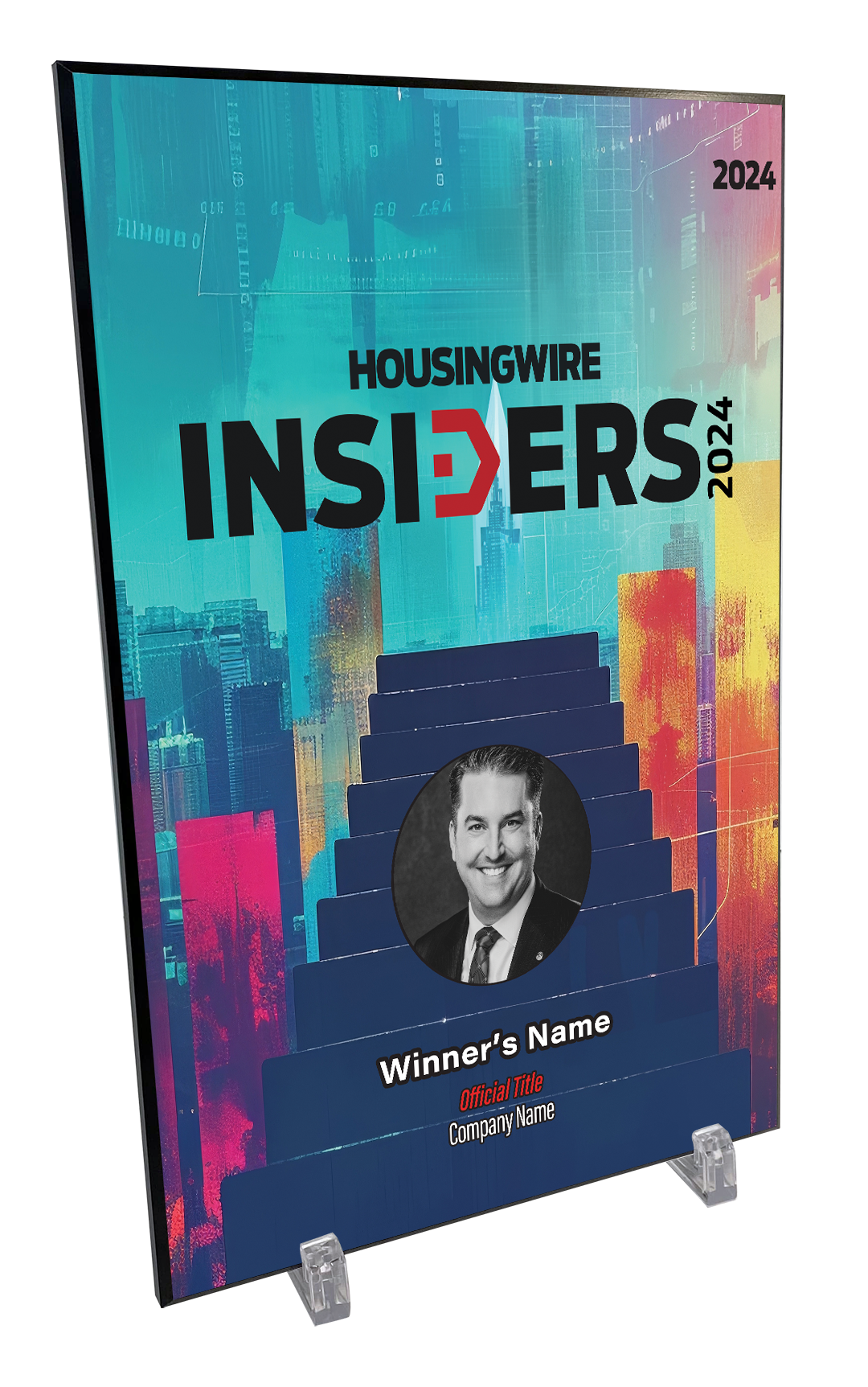 HousingWire Editorial Award Programs Plaque