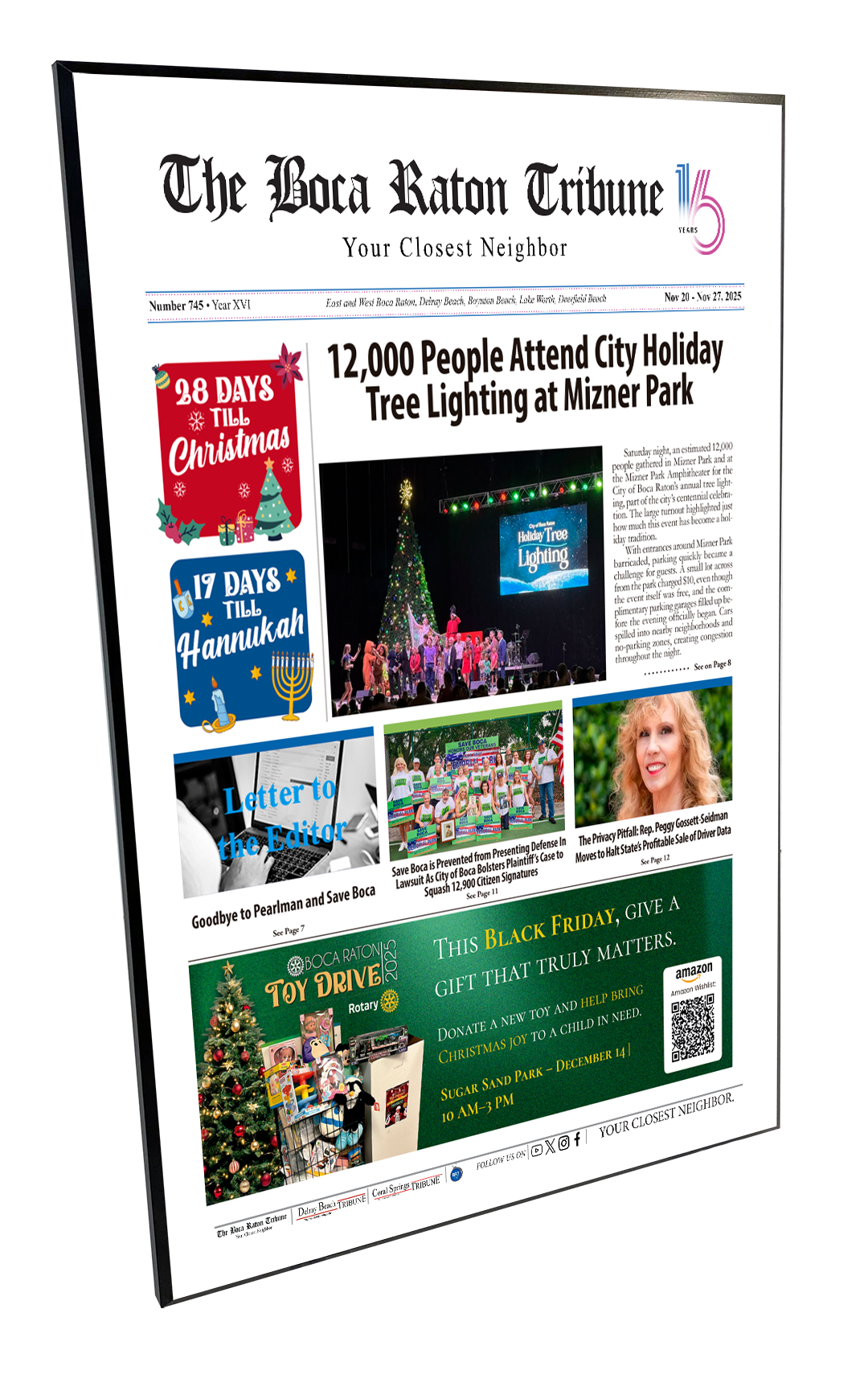 The Boca Raton Tribune - Articles - Plaques