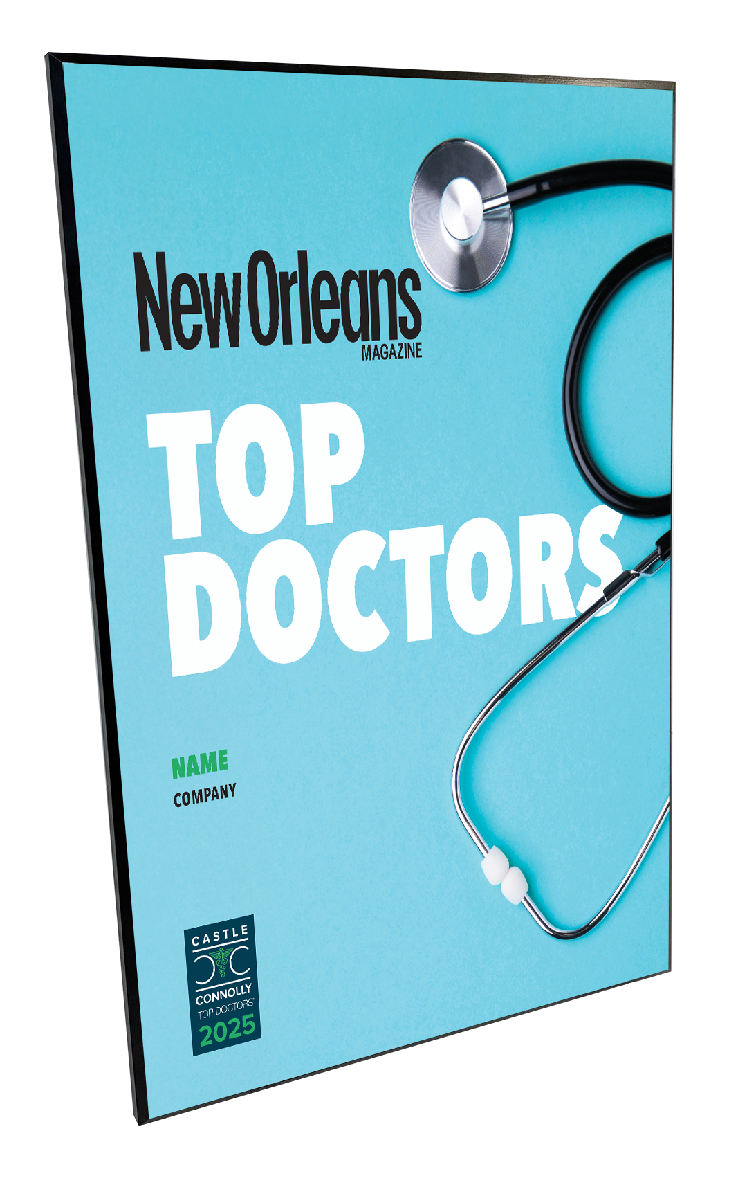 New Orleans Magazine - Top Doctors - Plaques