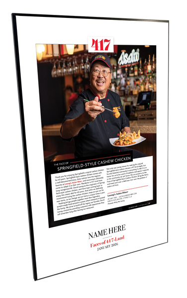 417 Magazine Single-Page FACES Melamine Plaques