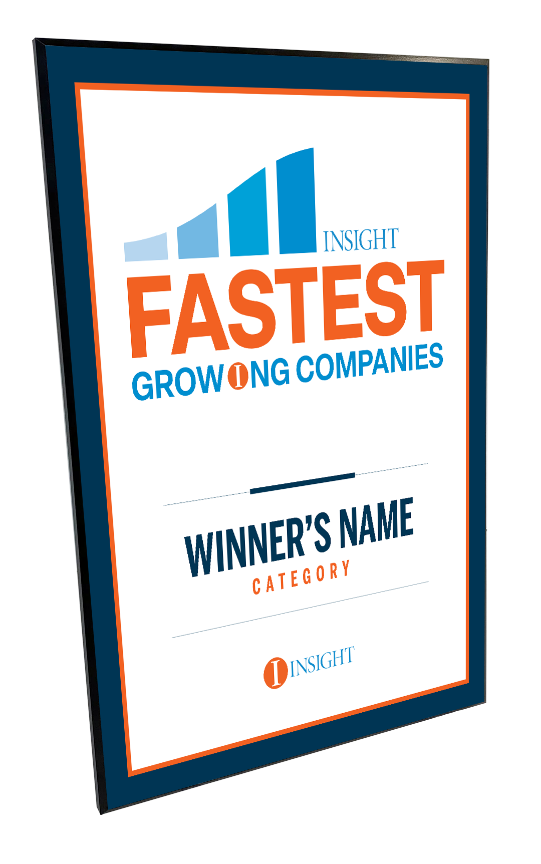 INSIGHT - Fastest Growing Companies - Logo Plaques