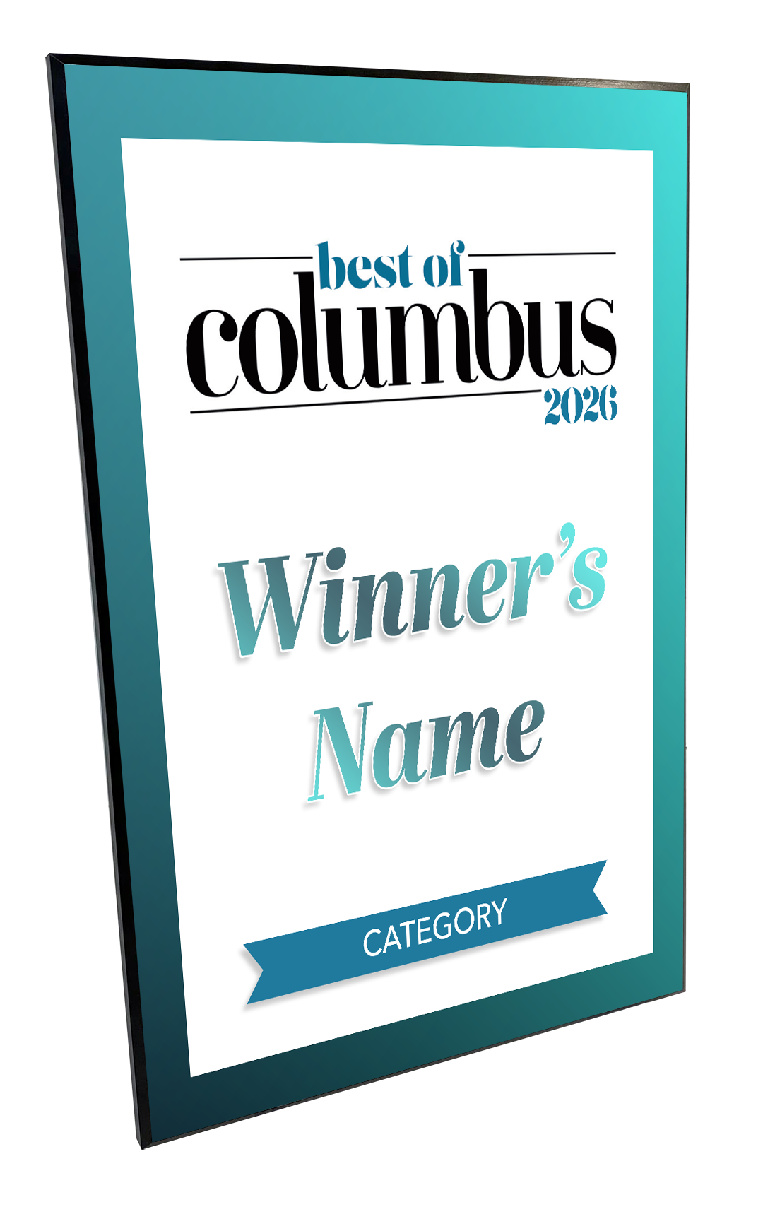 Best of Columbus - Plaques