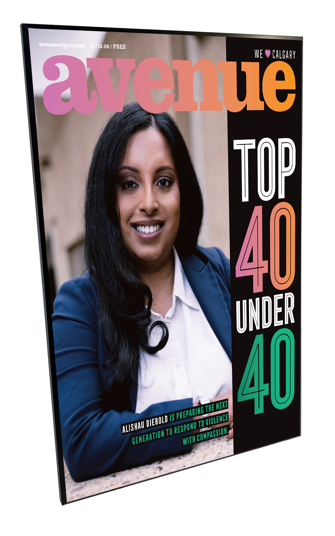 Avenue Magazine - Top 40 Under Forty Profiles - Hardi-Plaque