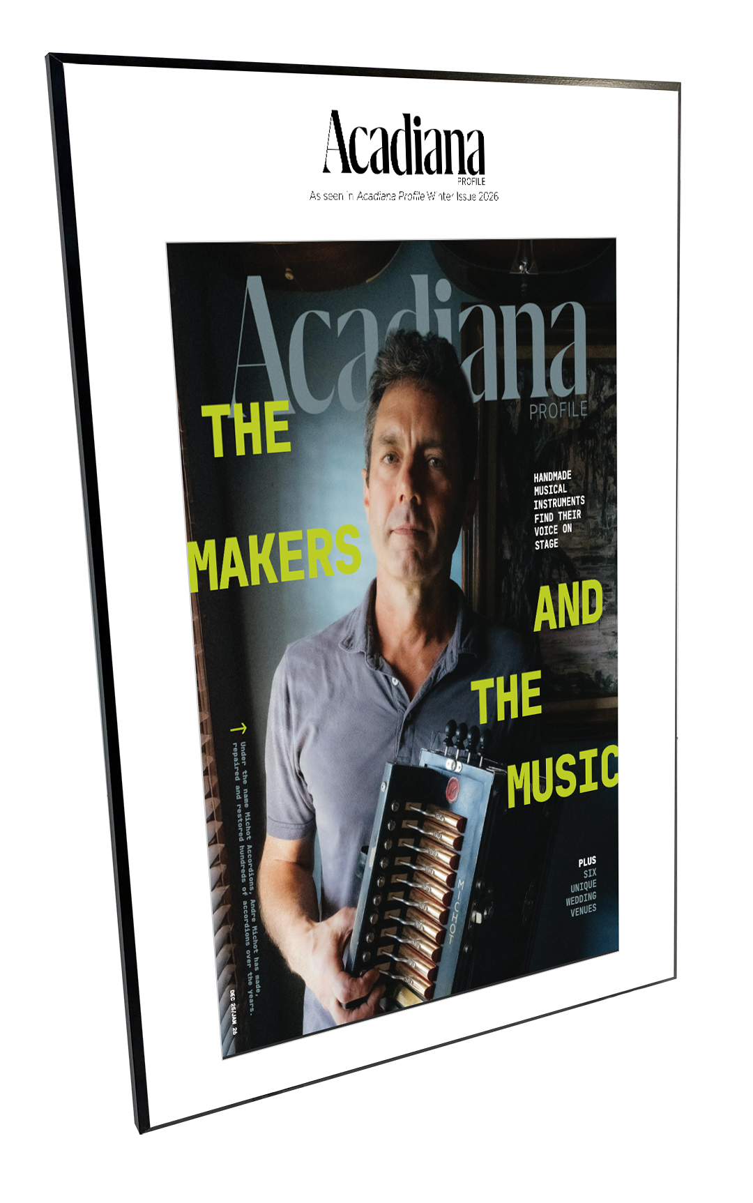 Acadiana Profile - Covers & Articles - Hardi-Plaques