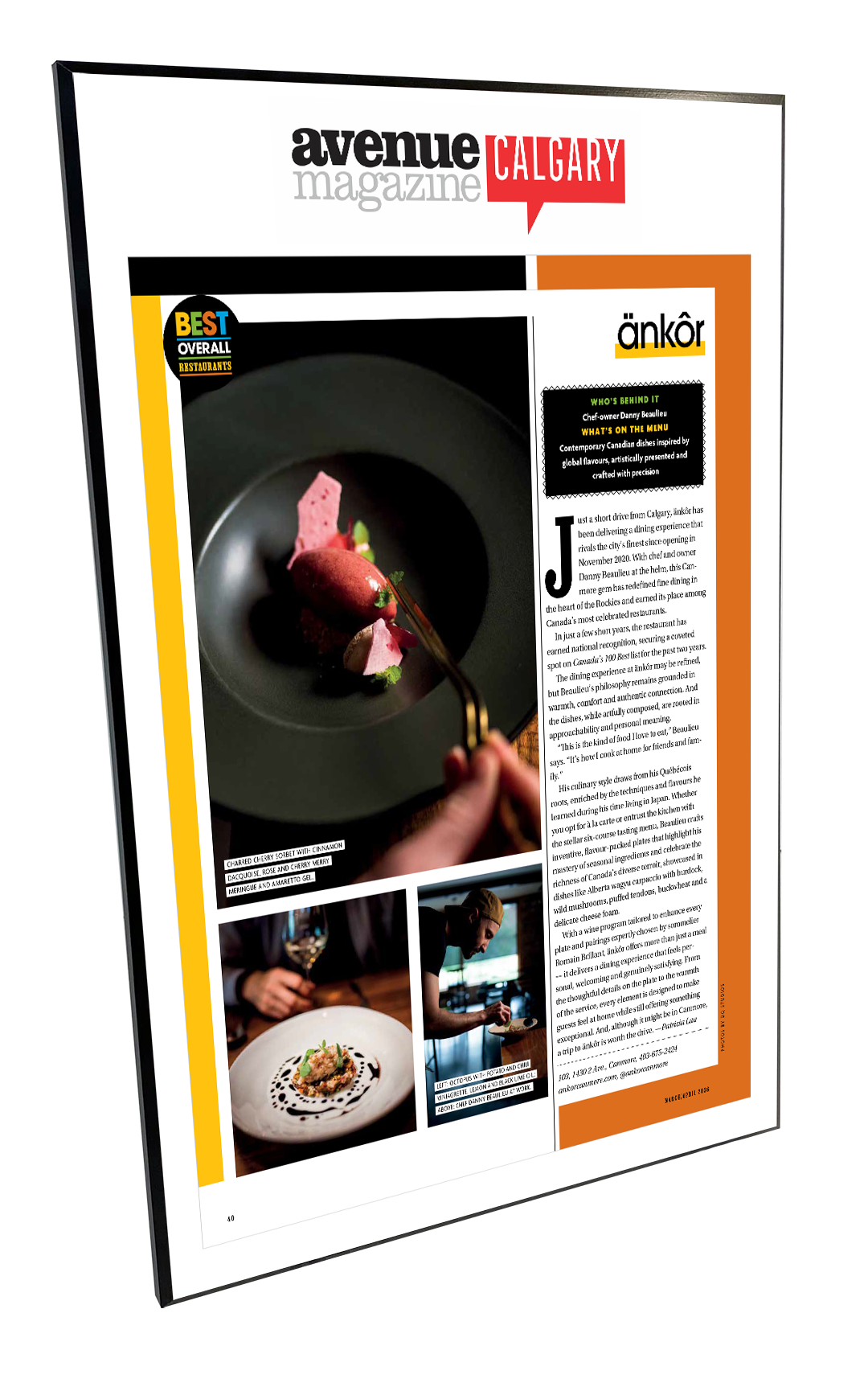 Avenue Magazine - Articles de couverture - Hardi-Plaque