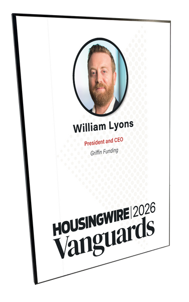 HousingWire Editorial Award Programs Plaque
